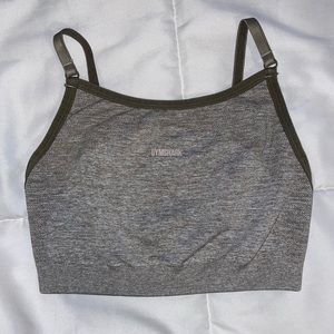 Gymshark Flex collection sports bra in light olive/Light pink color( size small)